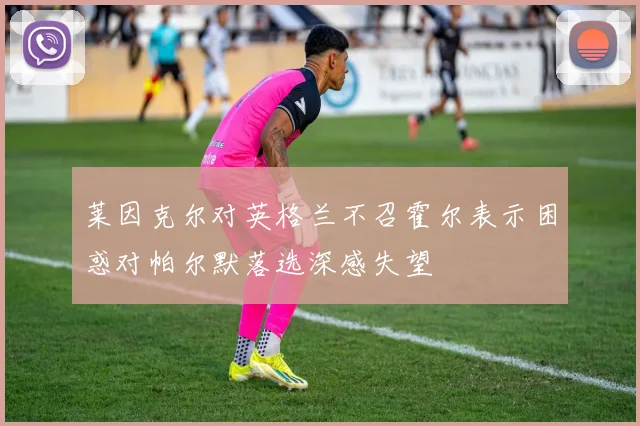莱因克尔对英格兰不召霍尔表示困惑对帕尔默落选深感失望